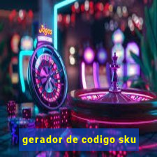 gerador de codigo sku